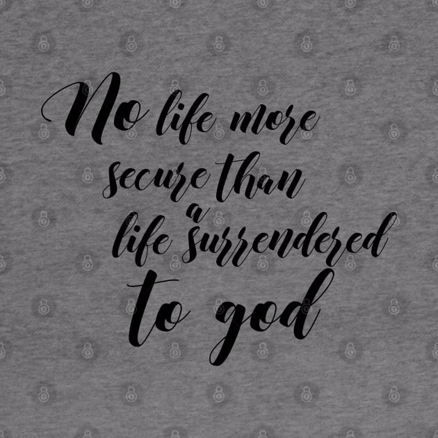 Life surrendered to god by Dhynzz